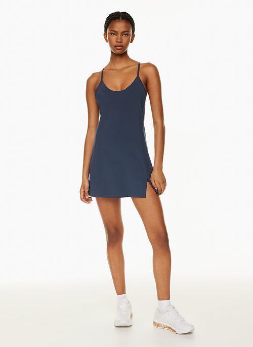 Buy Tennis Dresses for Women Athletic Dress Built-in Shorts Padded Bra  Sleeveless Romper Dress Workout Dress Golf, Black, Medium at