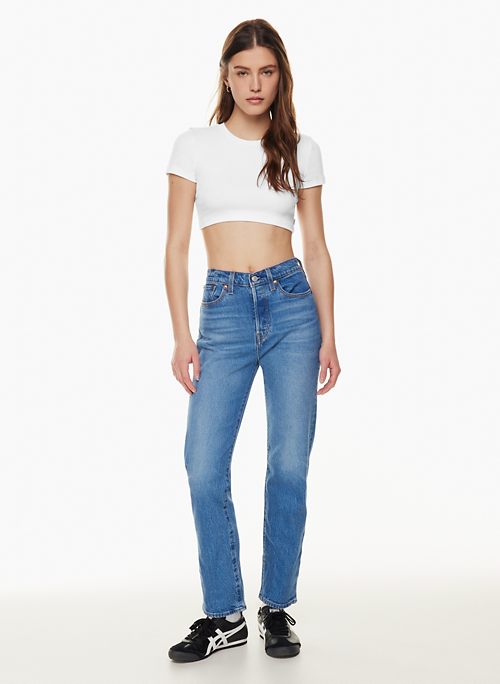 Women's Mid Rise Straight Jeans