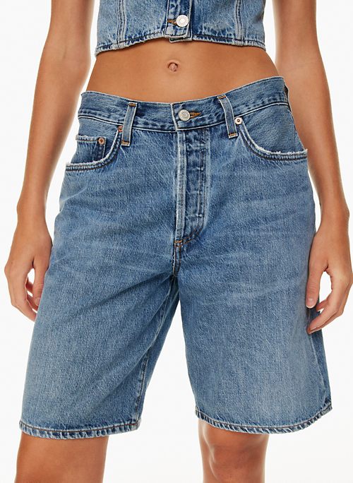 AGOLDE LOW-RISE JEAN SHORT | Aritzia CA