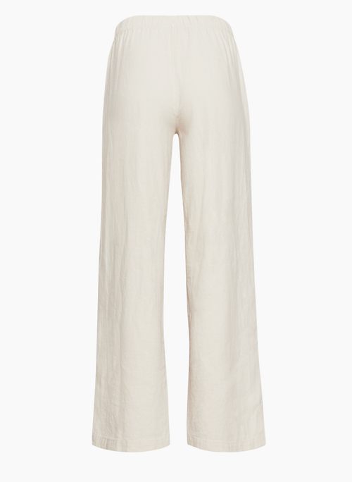 Fitted on sale linen pants