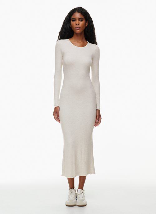 The Get Moving Easy Access Ribbed Straight Dress