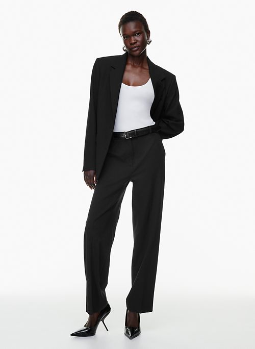 Black Slacks Pants for Ladies Stretchable, Women's Fashion