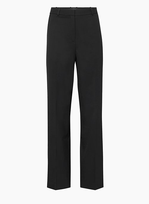 AGENCY PANT - High-waisted wool twill trousers