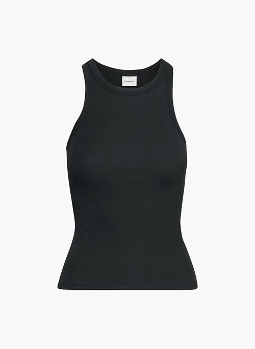 This black racerback tank top from Hind is perfect - Depop