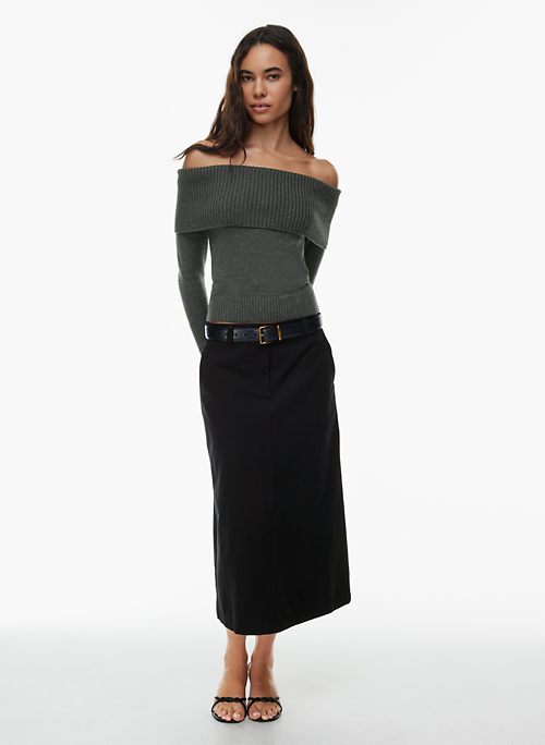 Off the 2025 shoulder sweater aritzia