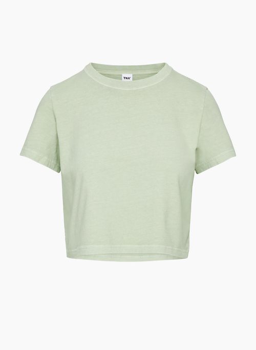 T-Shirts, Lime Green Zudio Crop Top Size Xs