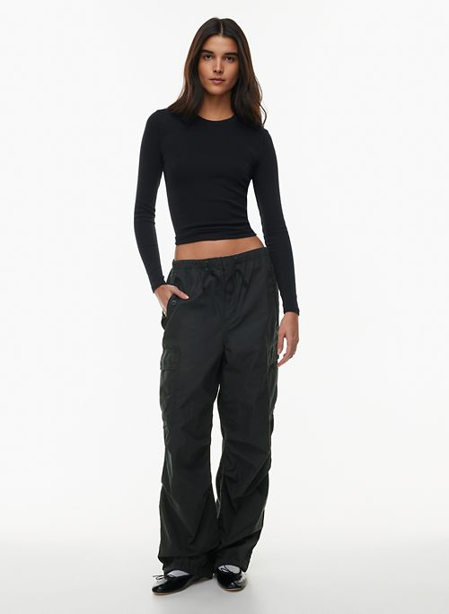 Black Cargo Flare Black Cargo Trousers Womens With Pocket For High Street  And Harajuku Style Bell Bottom Sweatpants For Men From Akeemlily, $30.35