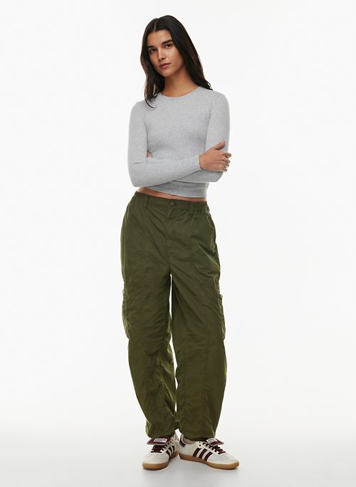 High Waisted Paperbag Jogger Cargo Pants – 3 jems boutique