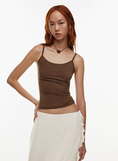 Heavenly Shapewear, Tops, Heavenly Shapewear Tank Top Medium Womens Brown  Sleeveless Summer Slimming