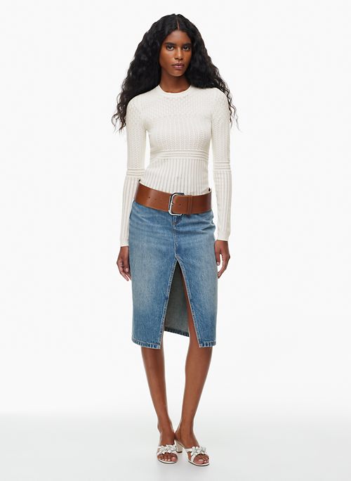 Wilfred Free HUSH KNIT V-NECK SWEATER