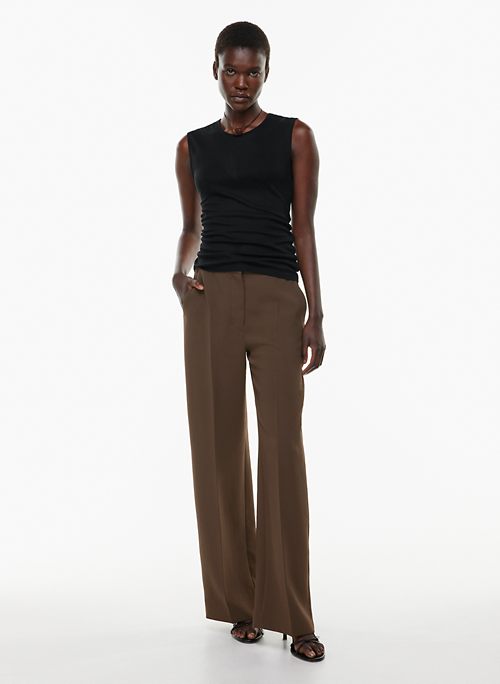 Buy Brown Trousers & Pants for Women by ProEarth Online