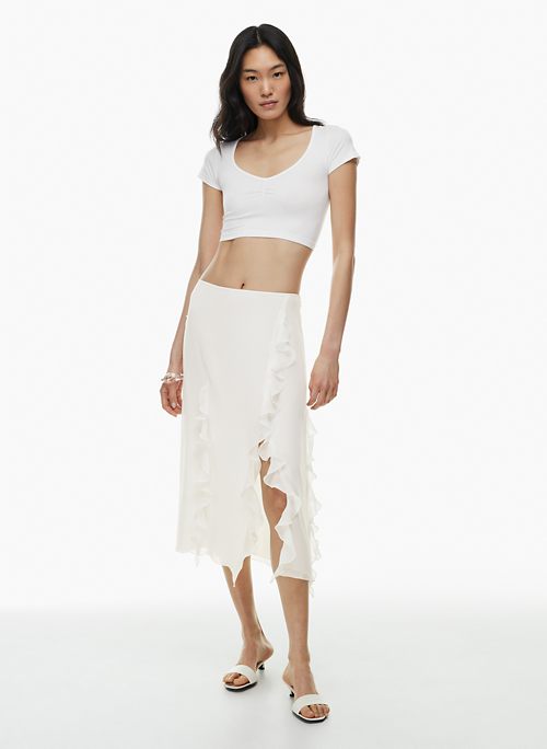 White Skirts: Midi, Maxi + Mini