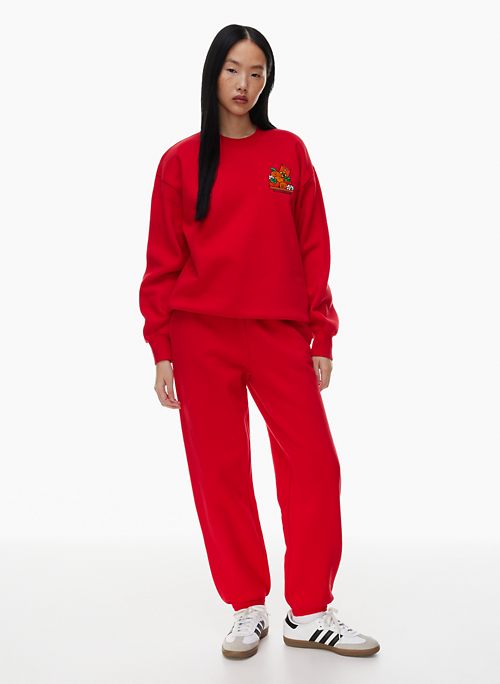 Red Sweatsuit Sets, Sweatshirt & Sweatpant Sets