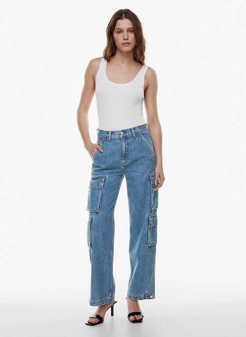 Wide Leg Fit High waist Jeans | Medium Blue | ONLY®