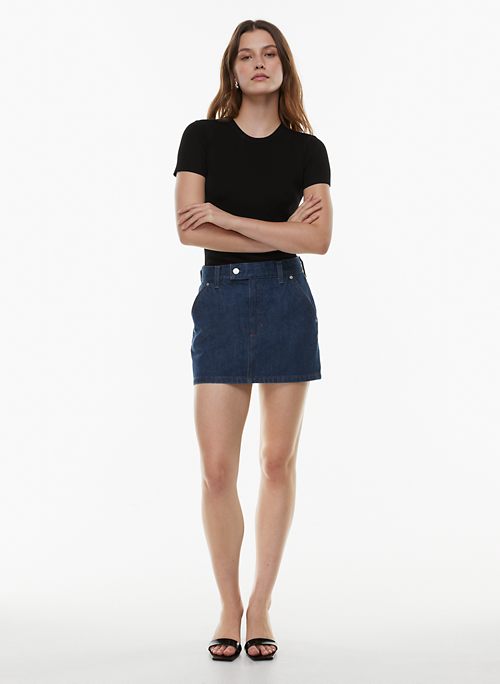 FIVETOSEVEN Denim Skirt Retro Long Summer Denim Skirts Girls High Waist  Split Jeans Straight Denim Skirts Blue Xs : : Clothing, Shoes &  Accessories