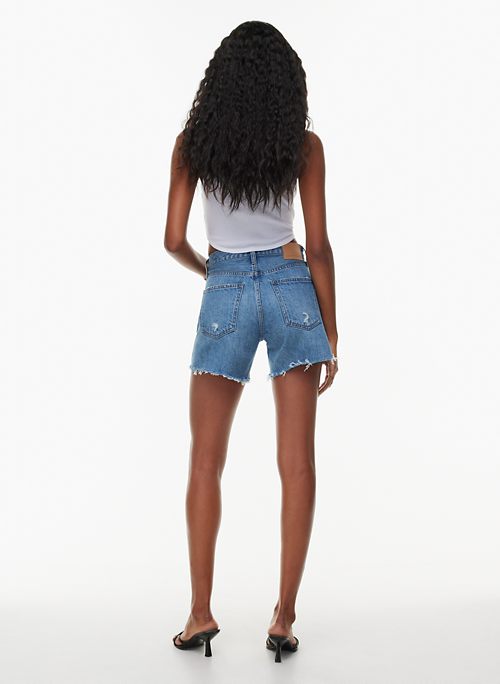 Denim Forum THE EX BOYFRIEND MID THIGH SHORT