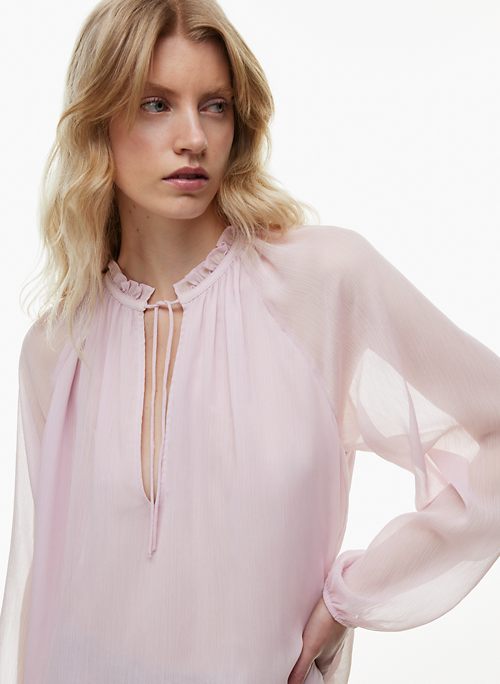 Posijego Womans Summer Fall Chiffon Blouse Long Sleeve Blouse Shirt for  Women A1, Pink, X-Large : : Clothing, Shoes & Accessories