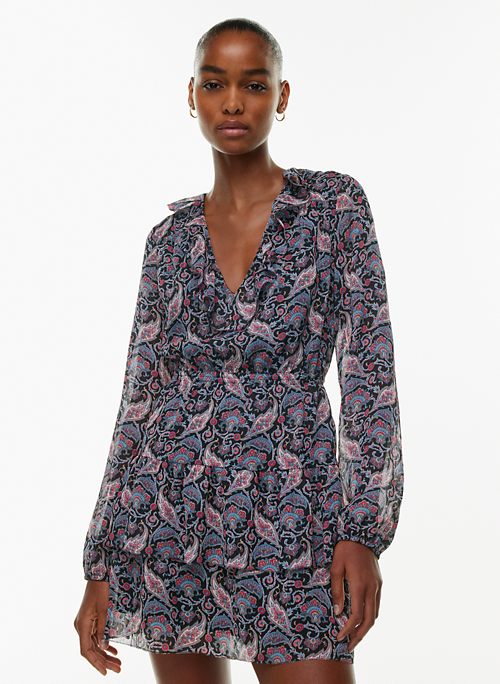 Buy Pink Floral Dress | Fit & Flare Dress For Women - VERO MODA