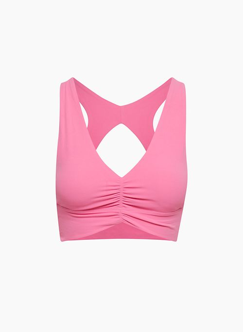 PEASKJP Workout Outfits for Women Seamless Tank Top Sport Bra High Waist  Biker Shorts GYM Yoga Exercise Outfits, Hot Pink M