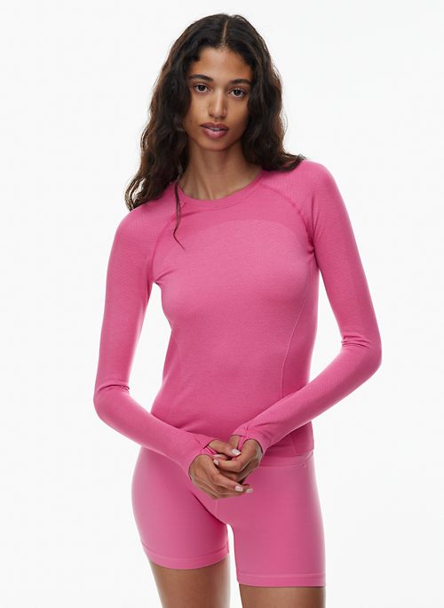 Pink Golden Women's Workout Clothing