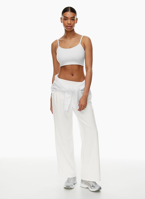 Buy A SIMPLE WHITE (FAUX TWO PIECE) SPORTS TOP for Women Online in
