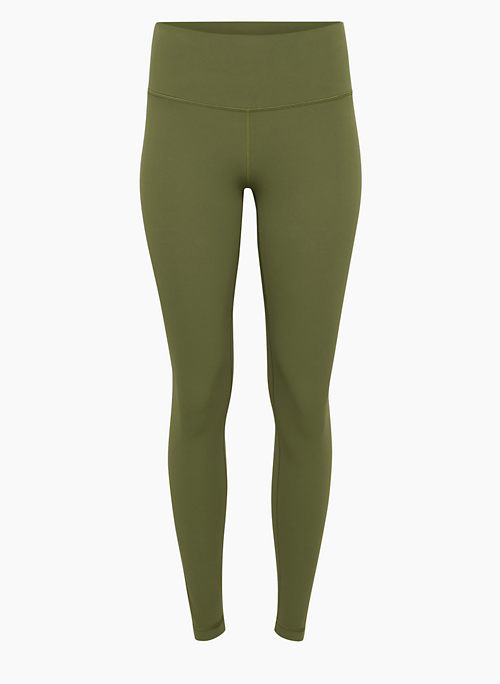 Alpine High Waist Leggings - Warm Green Melange - Clothing | Prozis