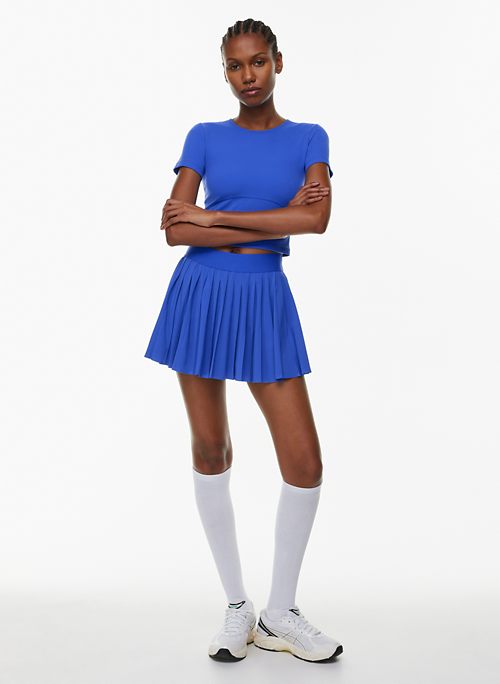 Mrat Skirt Skorts Skirts For Women Dressy Ladies Fashion Casual Tie-Dyed  High Waist Ruffled Elastic Waist Short Skirt Athletic Running Workout Sports