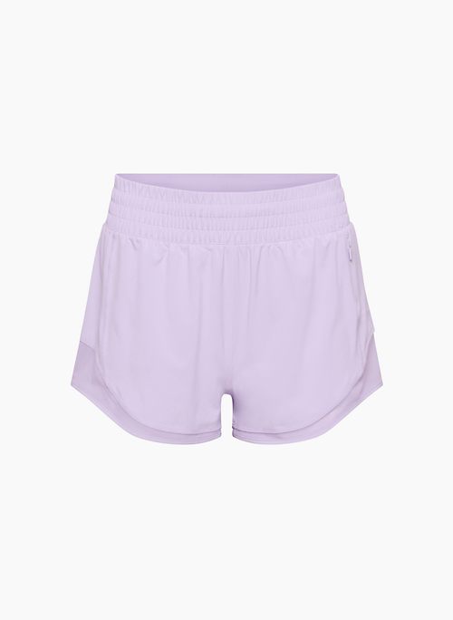 Purple High-waisted Shorts for Women