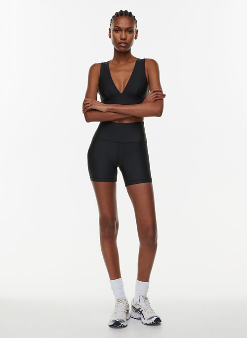 Drawstring Top & Biker Shorts Set – Bad Peach Fitness