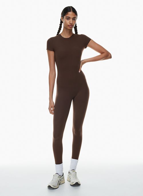 Brown Golden Women's Workout Clothing