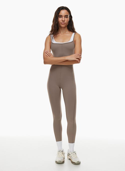 Brown Golden Women's Workout Clothing