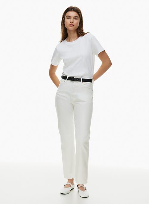 Santana Jeans - Women White Jean pants - Size 8