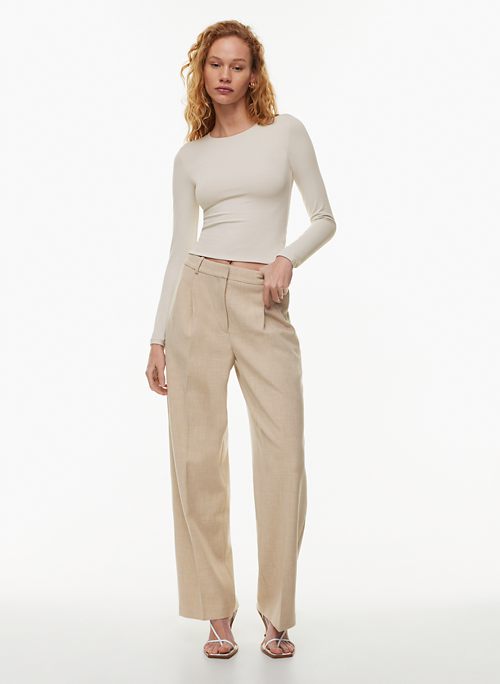 The Claire Flare Pants with Side Waist Band – Olivia Rose Boutique