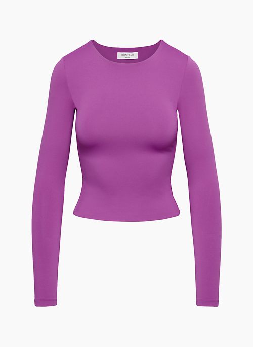 Purple Womens Long Sleeve Tops & T-Shirts