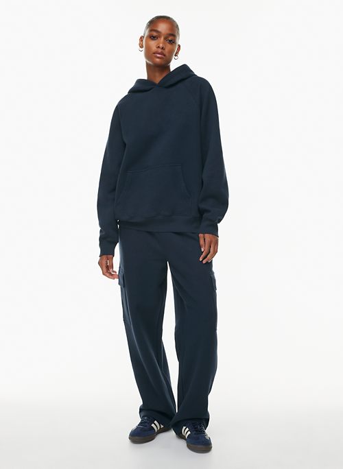 Women's Ultra Value French Terry Hooded Sweatshirt - All In Motion™ Navy  Blue 3x : Target