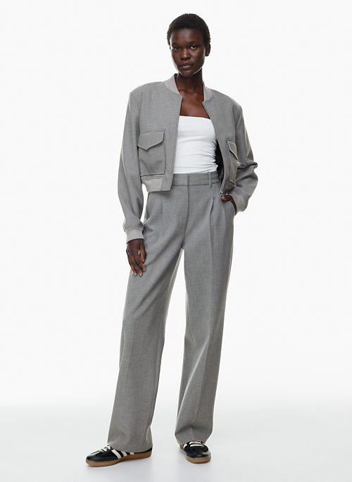 Mens 2024 Corduroy Outfit Essentials: Beige Blazer, Grey Pants for a Formal  Look