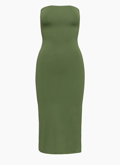 Aritzia // Green Rib Sculpt Cami Dress – VSP Consignment