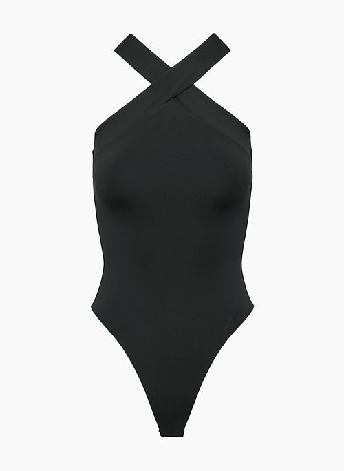 Torrid Black Criss-Cross Detail Bodysuit, Size 2 – The Plus Bus Boutique