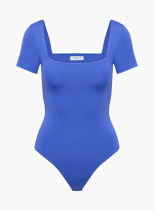 Blue Buckle Long Sleeve Bodysuit - ShopperBoard