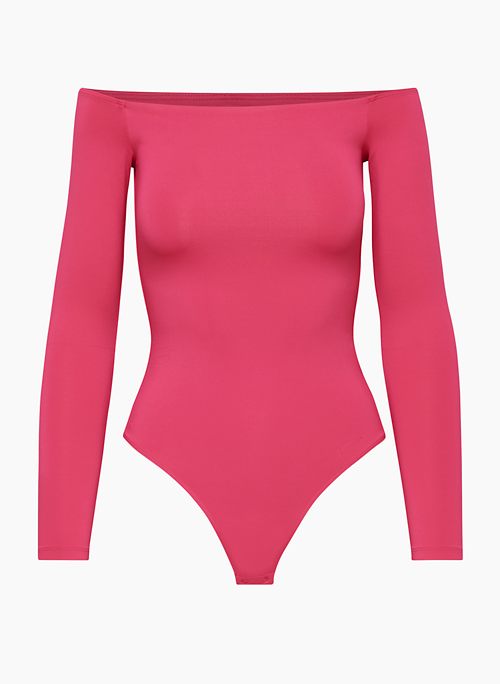 Jessa Cross Back Bodysuit – PINK ARROWS