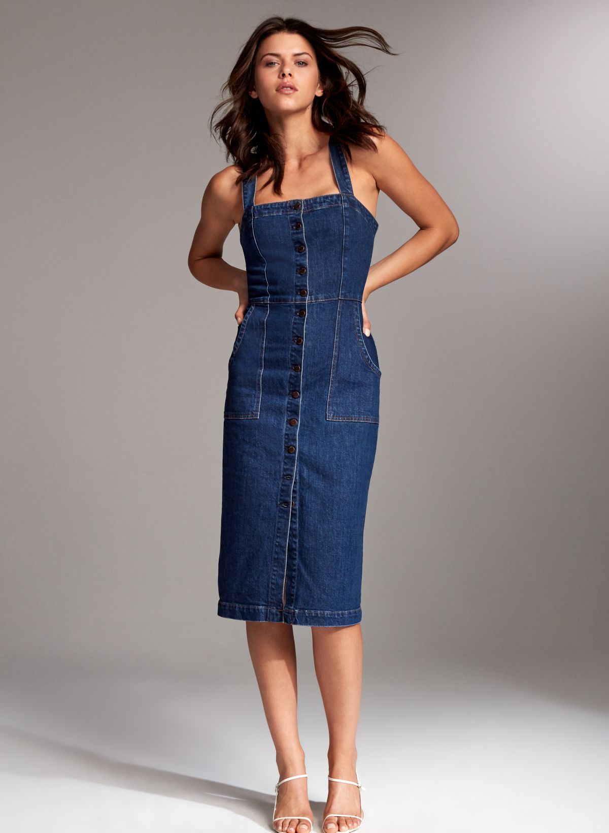 Denim Forum THE JACLYN DRESS | Aritzia CA