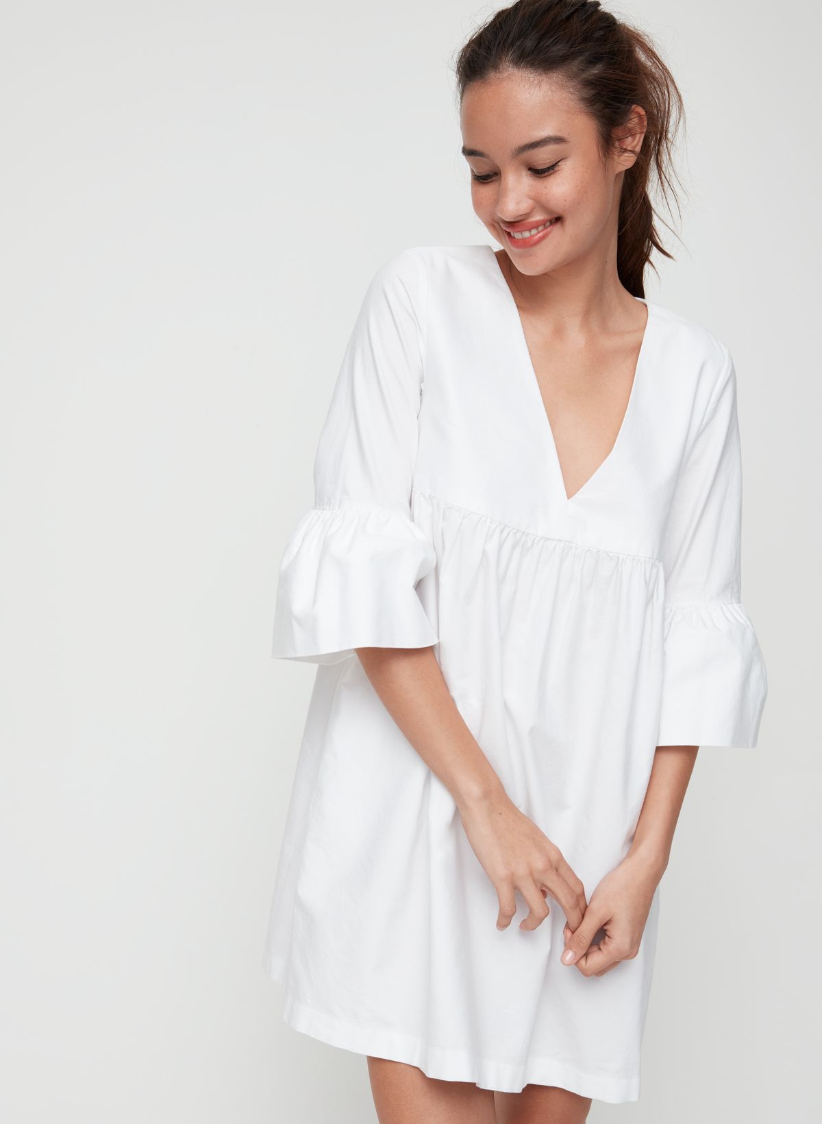 Sunday Best BELL-SLEEVE DRESS | Aritzia CA