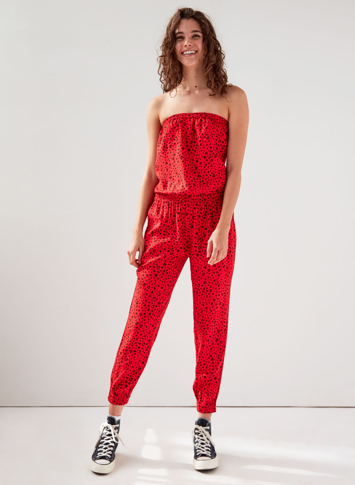 Aritzia best sale red jumpsuit