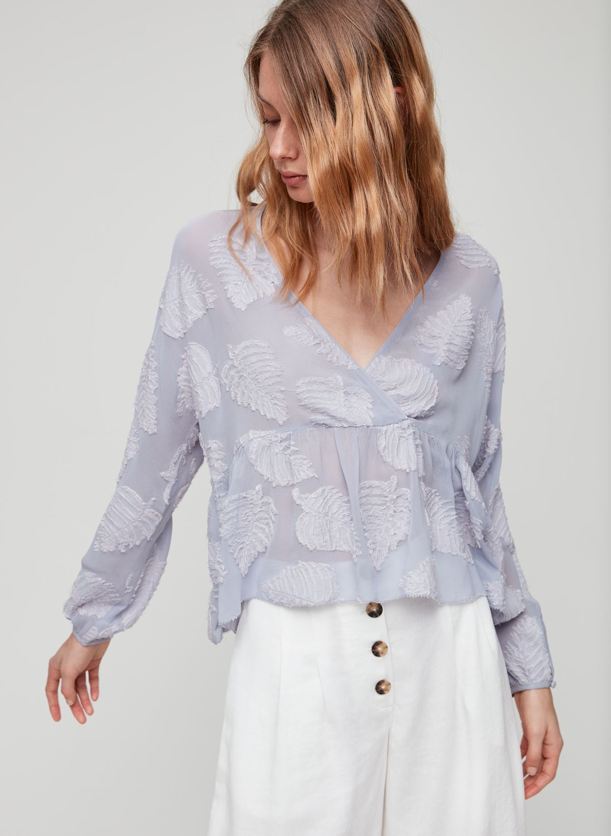 Wilfred PEPLUM BLOUSE