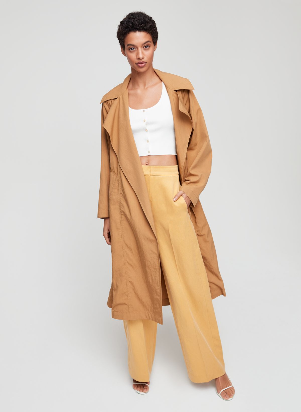 Aritzia 2024 trench coat