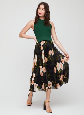 rose shaped skirt