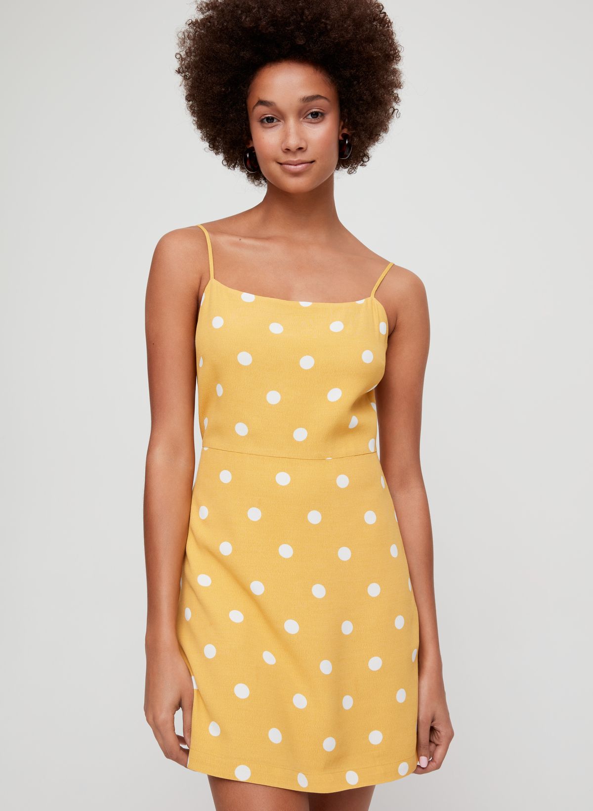 Aritzia polka shop dot dress