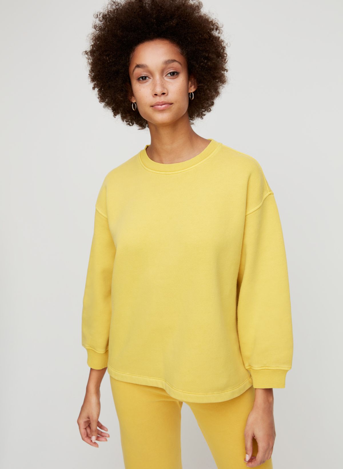 Aritzia sales yellow sweater