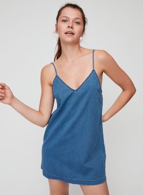 wilfred free denim dress