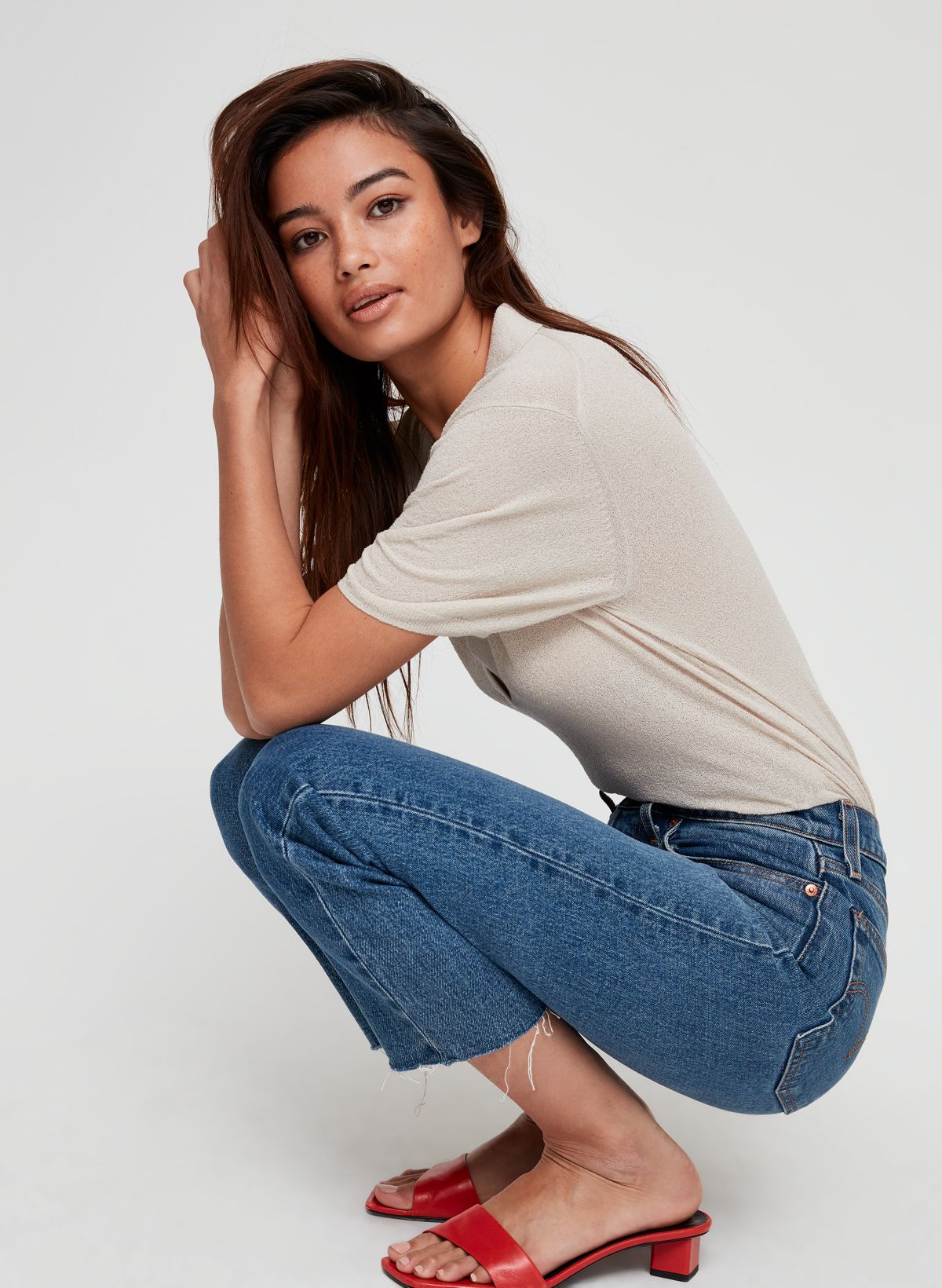 Aritzia levi's wedgie outlet straight